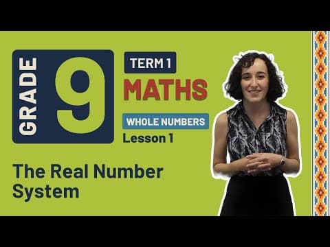Gr9 Maths: Whole Numbers
